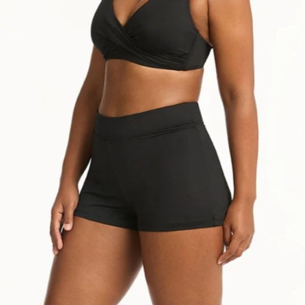 Sea Level Eco Essentials Swim Shorts Black‎ 6